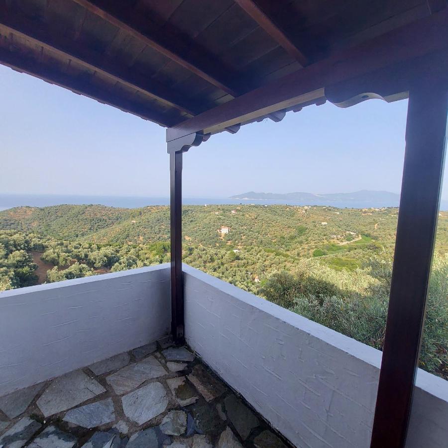 Villa Amfithea Moni Evaggelistrias Экстерьер фото